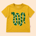 Yellow Snake T-Shirt by Tinycottons